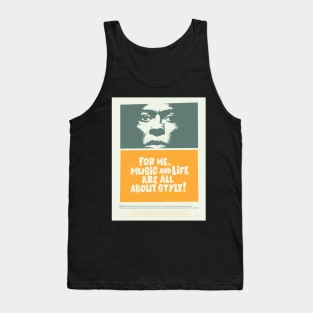 Miles Davis - Where Music and Life Embrace Style - Is all about Jazz Music Tank Top